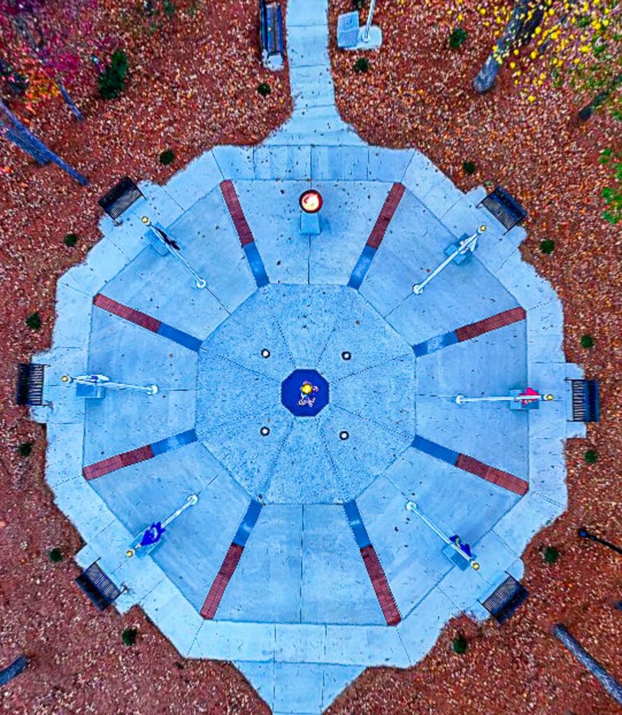 Veterans Memorial Aerial